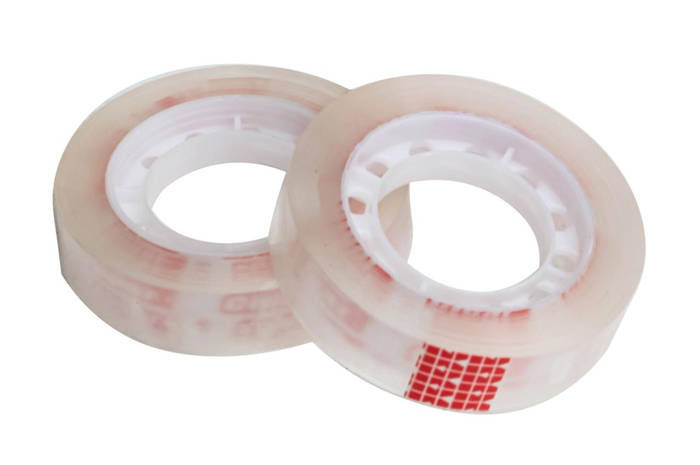 Купить Скотч канцелярский прозрачный (ширина 12 мм длина 27 м) цена за ...