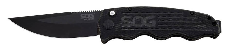 Ніж розкладний SOG Tac Ops (Black Micarta), фото 3