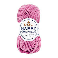 Пряжа плюшевая Happy Chenille Цвет: сиреневый