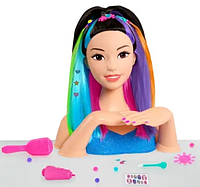 Голова манекен Барби для причёсок и маникюра, Barbie Deluxe Оригинал