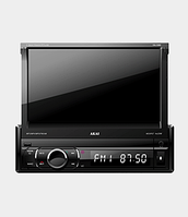 Автомагнитола 1-DIN с выдвижным монитором 7" AKAI CA-1298 USB+SD Card+AUX c GPS