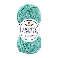 Пряжа плюшевая Happy Chenille Цвет: голубой