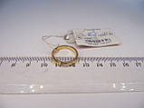 Жіноче кільце з діамантом, Розмір 16,5, фото 3