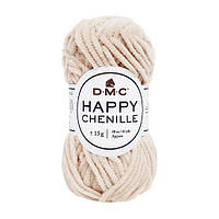 Пряжа плюшевая Happy Chenille Цвет: бежевый