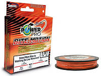 Шнур PowerPro Bite Motion 150m Orange/Black 0.13mm "Оригинал"