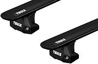 Багажник в Т-профиль Thule Wingbar Evo Black для Volkswagen Transporter (T5; T6) 2003 (TH 7115B-7107-7009)