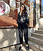 Жіночий спортивний костюм джогери та худі на блискавці 42-46,48-52, фото 2