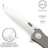 Ніж розкладний SOG Twitch II (Aluminium Handle), фото 8