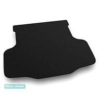 Двошарові килимки Sotra Classic Black для Nissan Almera (N17)/Versa (N17)(багажник) 2011-2021 (ST