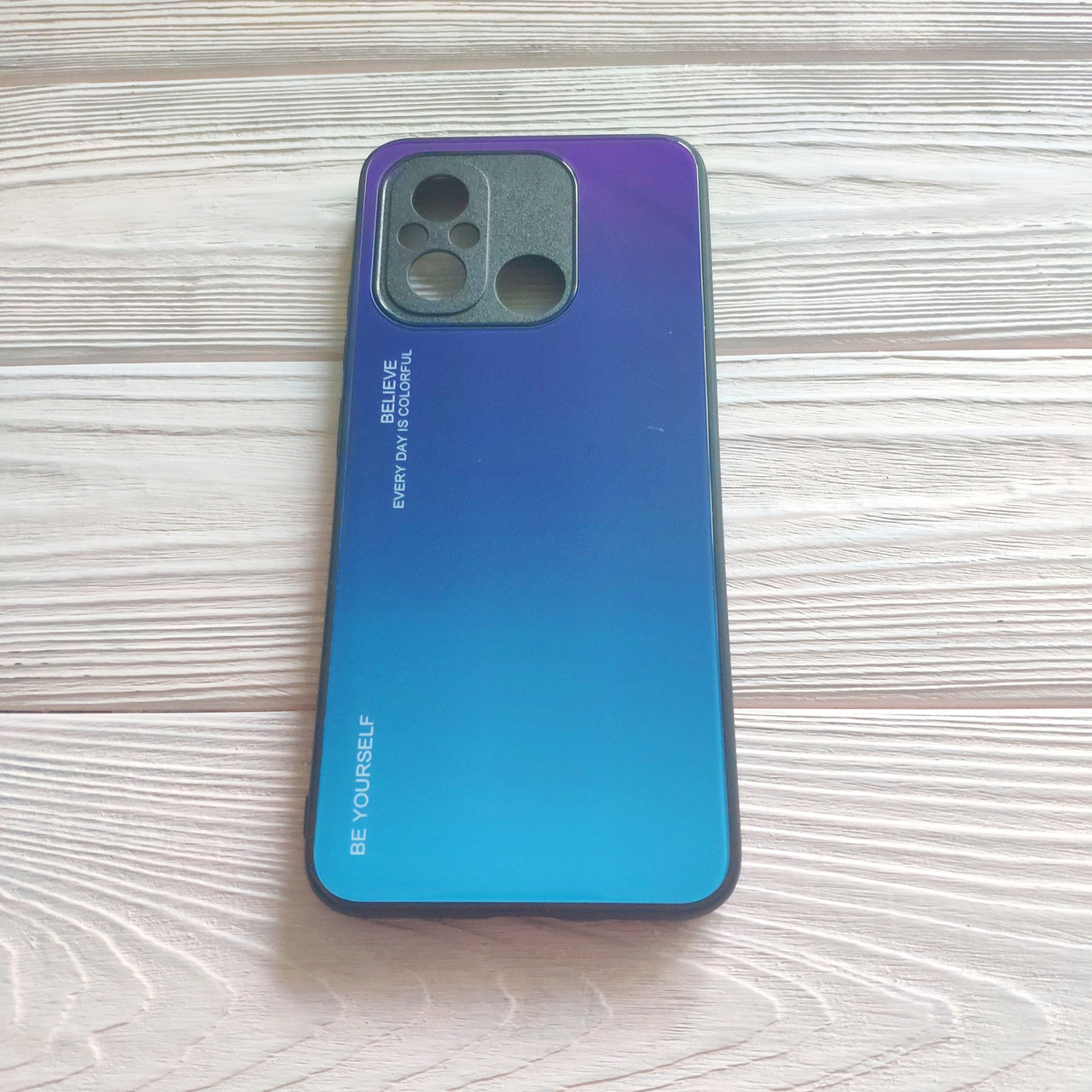 Чохол Gradient для Xiaomi Redmi 12C Purple-blue