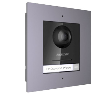 Комплект модуля викличної IP панелі + врізна рамка Hikvision DS-KD8003-IME1/Flush