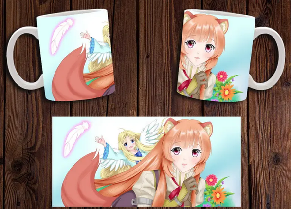 Чашка біла керамічна "Відходження Героя Щита" The Rising of the Shield Hero ABC, фото 1