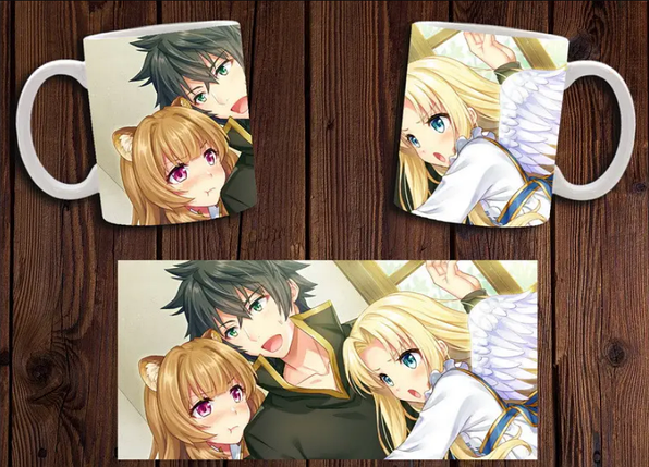 Чашка біла керамічна "Відходження Героя Щита" The Rising of the Shield Hero ABC, фото 1