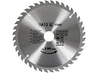 Пильный диск WIDIA для дерева 210х40Tх30мм YATO YT-6067