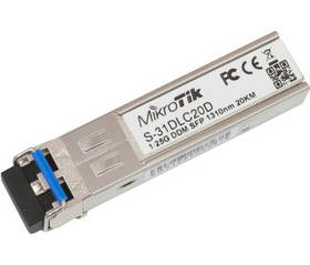 Оптичний модуль SFP 1.25G MikroTik S-31DLC20D