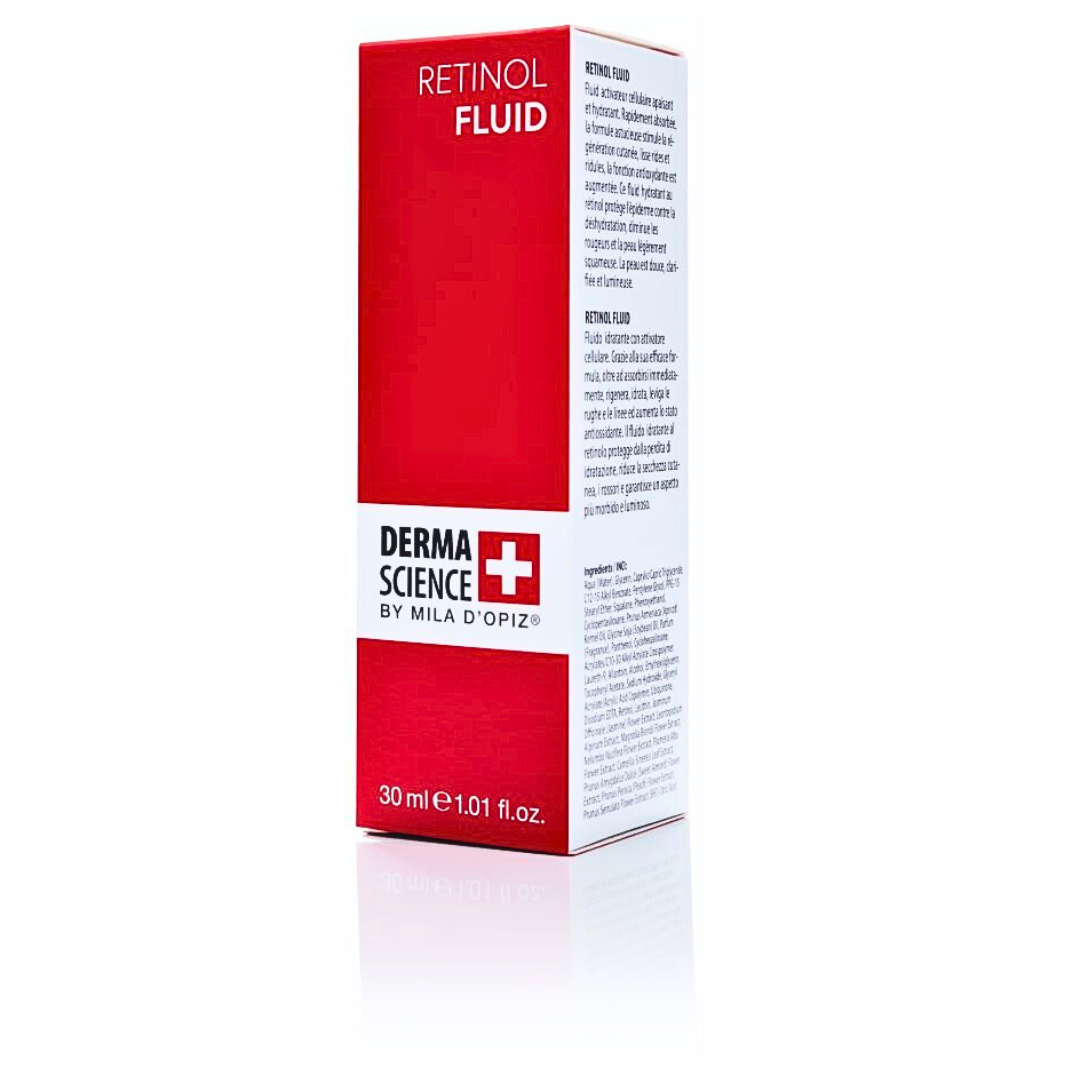 Відновлювальний флюїд Retinol Serum Derma Science by Mila D`Opiz Vivasan Switzerland 30 мл