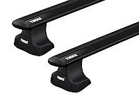 Багажник на гладкий дах Thule Wingbar Evo Rapid Black для Mercedes-Benz CLK-Class (W208) 1997-2003 (TH