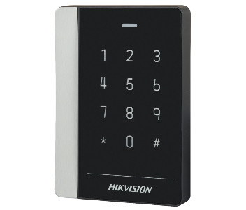 Mifare зчитувач з сенсорною клавіатурою Hikvision DS-K1102AMK