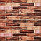 Самоклеюча декоративна 3D панель під коричневу катеринославську цеглу в рулоні 20 м 20000x700x3мм, фото 8