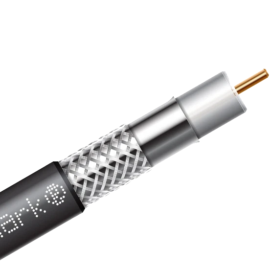 Кабель коаксіальний FinMark FinMark RG-58TC90 black 100м, фото 1