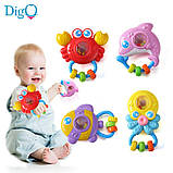 Брязкальце WD3731А Дельфін. звук, світло, на планшетці, фото 2