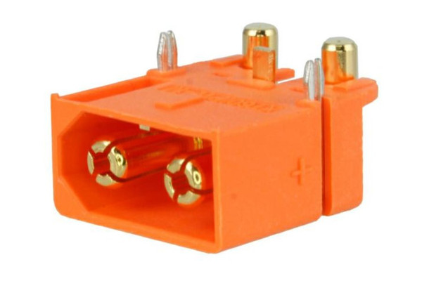 Конектор XT60IPW Папа AMASS силовий помаранчевий - 2 шт., фото 1