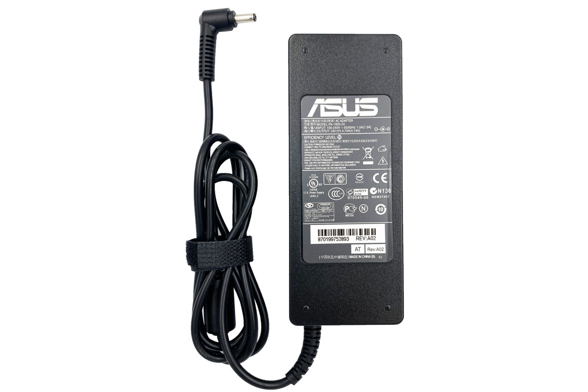Зарядний пристрій для ноутбука Asus 19V 4.74A 90W 4.0*1.35 (PA-1900-24)