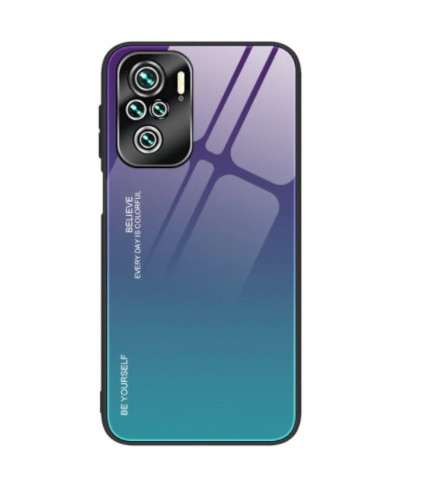 Чохол Gradient для Xiaomi Poco M5S Purple-blue