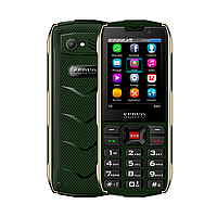 Захищений кнопковий телефон Servo H8 green English Keyboard