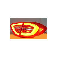 Задня світлодіодна оптика (задні ліхтарі) для Renault Captur 2015+ (LED червона)