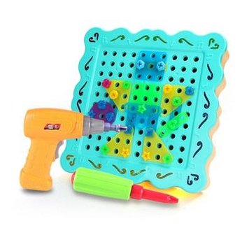 Конструктор Tu Le Hui Diy Light Puzzle на шурупах 200 деталей | Дитячий розвиваючий конструктор