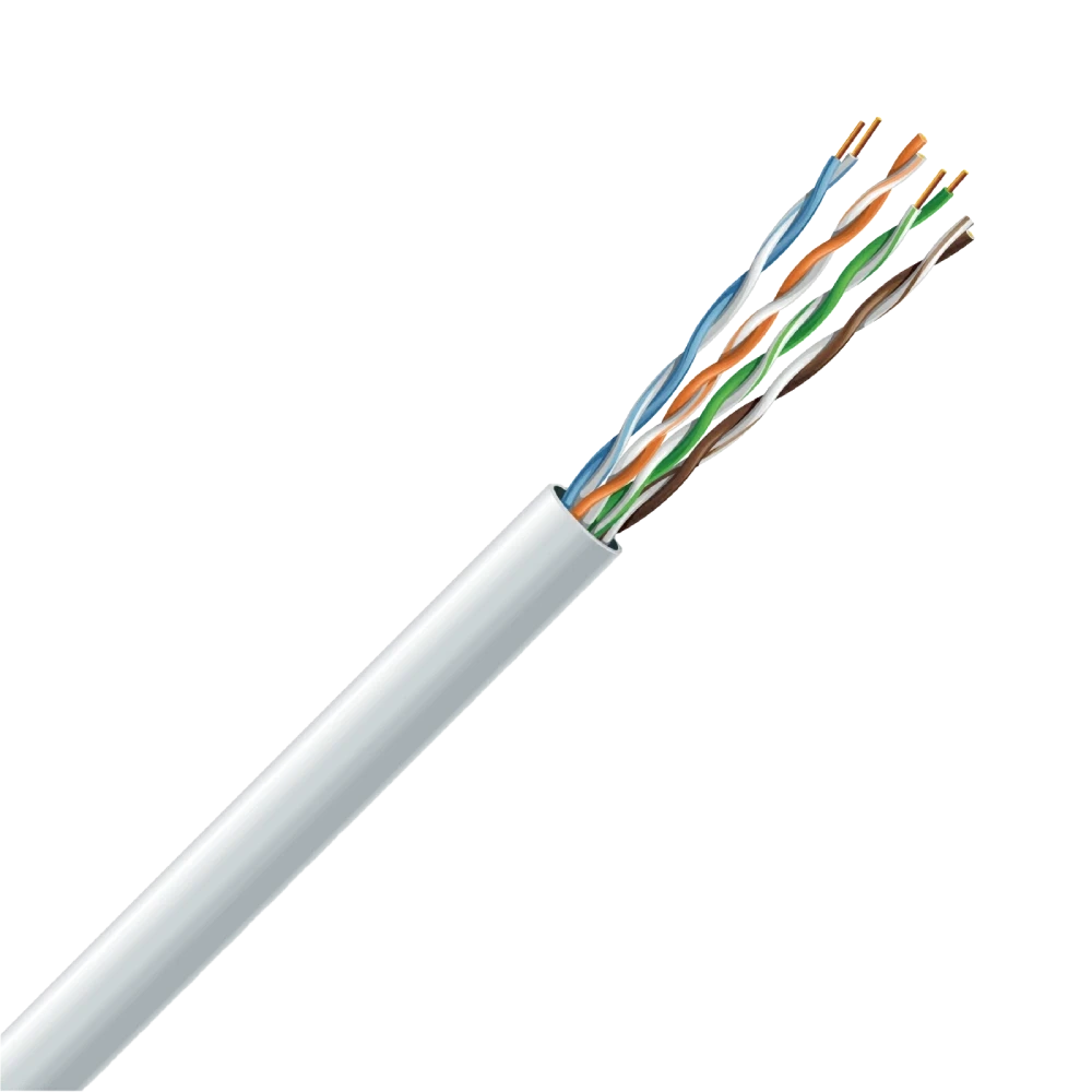 Мідь внутрішній ЗЗКМ ЗЗКМ Кабель Cat. 5e U/UTP 4х2х24 AWG, бухта 305м.(7091001), фото 1