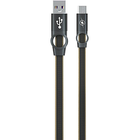 Кабель USB Gelius Flexible 2 GP-UC07m MicroUSB (1м) (10W) Black