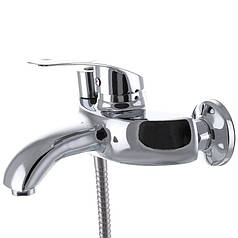 Змішувач для ванни з лійкою та шлангом для душу G-Ferro Mars 009 EURO