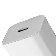 Зарядка type c для телефону Айфона Baseus Super Silicone PD 30W Type-C вихід Білий (CCSUP-J02), фото 6