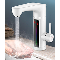 Проточный электрический водонагреватель с экраном Heating Faucet HaoHaiyo FT-004 bs