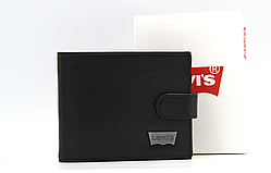 Гаманець чоловічий Шкіряний LEVIS у подарунковому пакованні