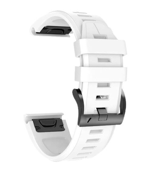 Ремінець Garmin Fenix 3, 5X, Гармін Фенікс (система QuickFit - білий)