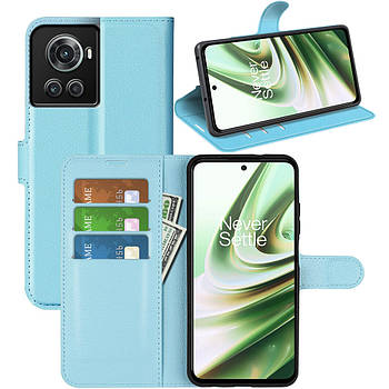 Чохол-книжка Litchie Wallet для OnePlus Ace / 10R Light Blue