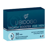 Диетическая добавка для повышения либидо у мужчин LIBIDOGO, 4 капсулы
