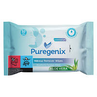 Влажные салфетки для снятия макияжа Puregenix, 30 шт