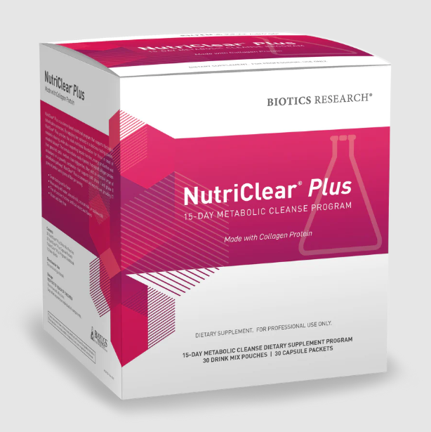 Biotics Research NutriClear Plus Collagen Protein / Детокс програма на 15 днів із колагеном