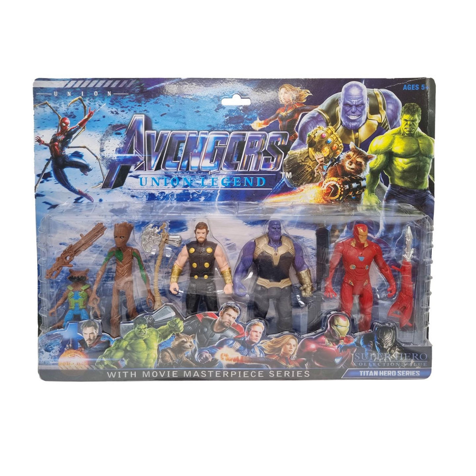 Купить Игровые фигурки Марвел Bambi 89007 в наборе 4 фигурки (Вид 2 ...