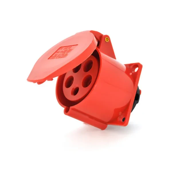 Розетка кабельна Voltronic SF-325 Red 5 полюсів, 3Р+N+E, 32А, 380V, IP44