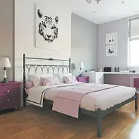Металлическая кровать в спальню Тиффани ТМ «Металл-Дизайн» 160х200 см