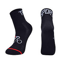 Шкарпетки спортивні компресійні для бігу унісекс, чоловічі, жіночі Sport середня посадка Код:MS05