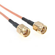 Кабель пігтейл антенний SMA Male 15 см перехідник для 4G 3G GSM WiFi роутера, модему, коаксіальний RG-316, фото 2