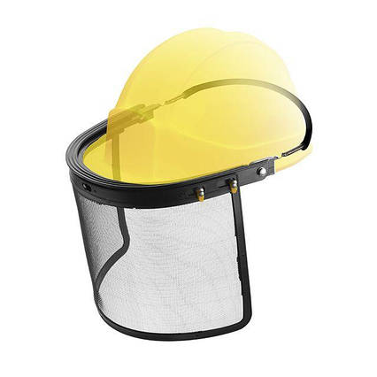 Екран для обличчя, матеріал сітка. кріплення на каску INTERTOOL SP-0035