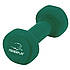 Гантель вінілова PowerPlay 4125 Achilles 2*1,5 кг. Зелені (2шт.), фото 6