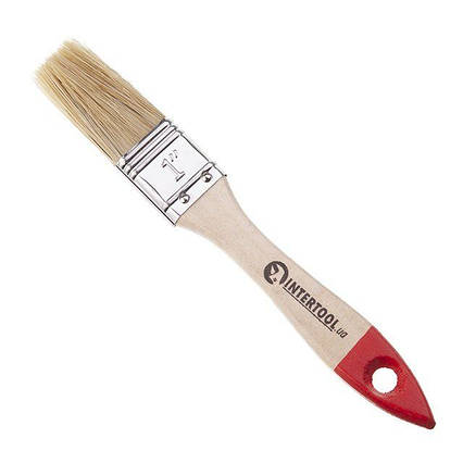 Пензель флейцовий 25*10*42 мм INTERTOOL KT-1225